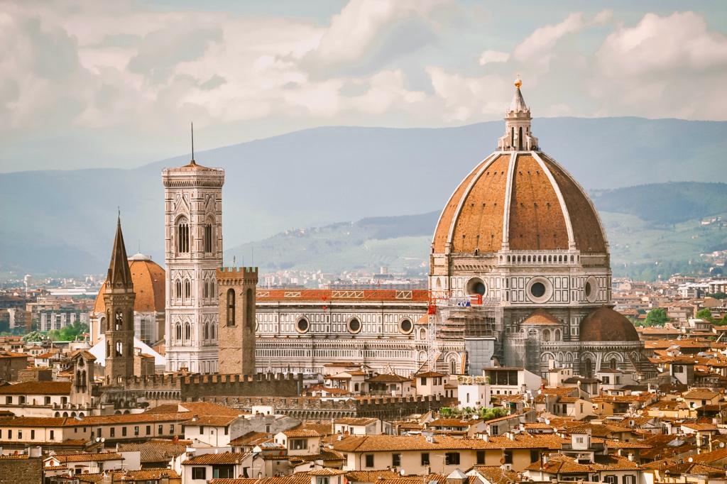 The Cathedral of Santa Maria del Fiore in Florence